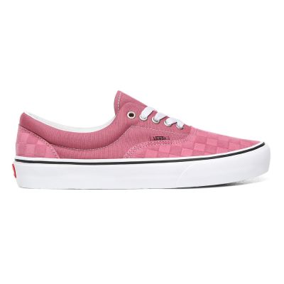 Vans Deboss Checkerboard Era - Kadın Spor Ayakkabı (Pembe)